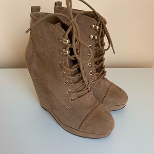 Wedge Booties